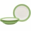 Colorwave 27 fl.oz Apple Green Stoneware Pasta Bowl 10-1/2 in. (Set of 4) by Noritake