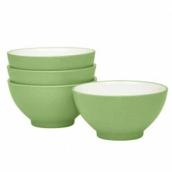 Colorwave 20 fl.oz Apple Green Stoneware Rice Bowl 5-3/4 in. (Set of 4) by Noritake