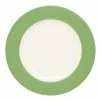 Colorwave Apple Green Stoneware Rim Dinner Plate 11 in. by Noritake