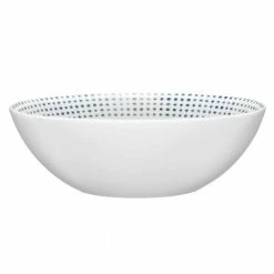 Blue/White Hammock Porcelain Cereal Bowl 7-1/2 in., 27 oz. by Noritake