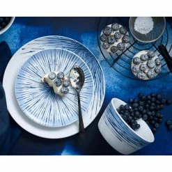 Hanabi Blue/White Porcleain Cereal Bowl 6 in., 25 oz. by Noritake -Cheap Noritake Store blue noritake bowls g013 500 44 1000