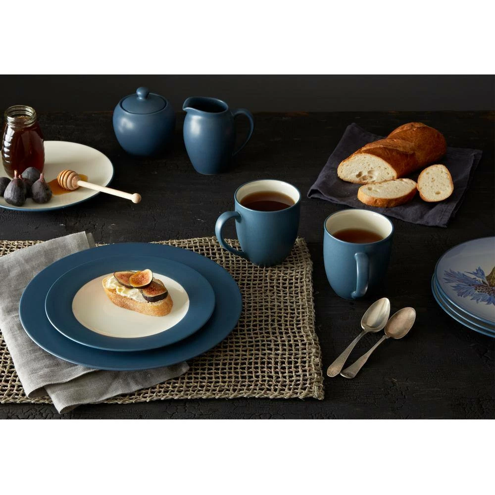 Colorwave Blue Stoneware Coupe Dinner Plate 10-1/2 in. (Set of 4) by Noritake 2 Colorwave Blue Stoneware Coupe Dinner Plate 10-1/2 in. (Set of 4) by Noritake - Image 2