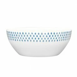 Blue/White Hammock Porcelain Small Serving Bowl 7-1/2 in., 47 oz. by Noritake