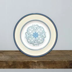 Menorca Palace Blue/Yellow White Bone China Salad Plate 8-1/4 in. by Noritake -Cheap Noritake Store blue yellow noritake salad plates dessert plates 4964 405 31 1000