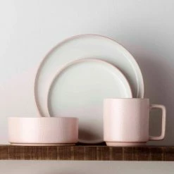 Colortex Stone 6 in. 20 fl.oz Blush Pink Porcelain Cereal Bowl (Set of 4) by Noritake 7 Colortex Stone 6 in. 20 fl.oz Blush Pink Porcelain Cereal Bowl (Set of 4) by Noritake -Cheap Noritake Store blush noritake bowls g014 200d 4f 1000