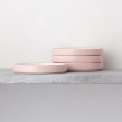 Colortex Stone Blush Porcelain Small Plate 6 in. (Set of 4) by Noritake -Cheap Noritake Store blush noritake salad plates dessert plates g014 404d 1f 1000