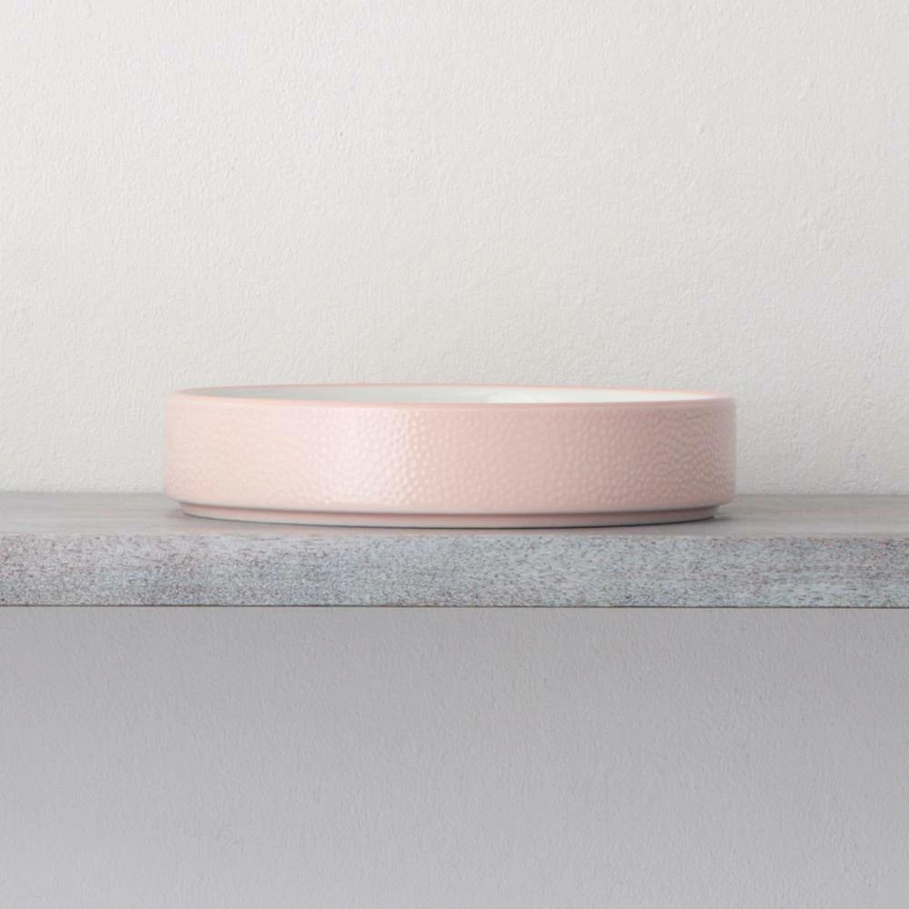 Colortex Stone Blush Porcelain Deep Plate 7-1/2 in. by Noritake 4 Colortex Stone Blush Porcelain Deep Plate 7-1/2 in. by Noritake - Image 4