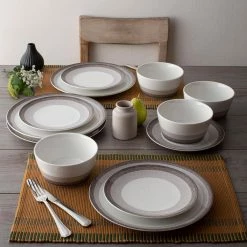 Colorscapes Layers 25 fl.oz Canyon Brown Porcelain 6" Cereal Bowls Set of 4 by Noritake -Cheap Noritake Store brown noritake bowls g018 500d 1f 1000