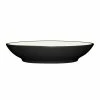 Colorwave Graphite Black Stoneware Coupe Pasta Bowl 9 in., 35 oz. by Noritake
