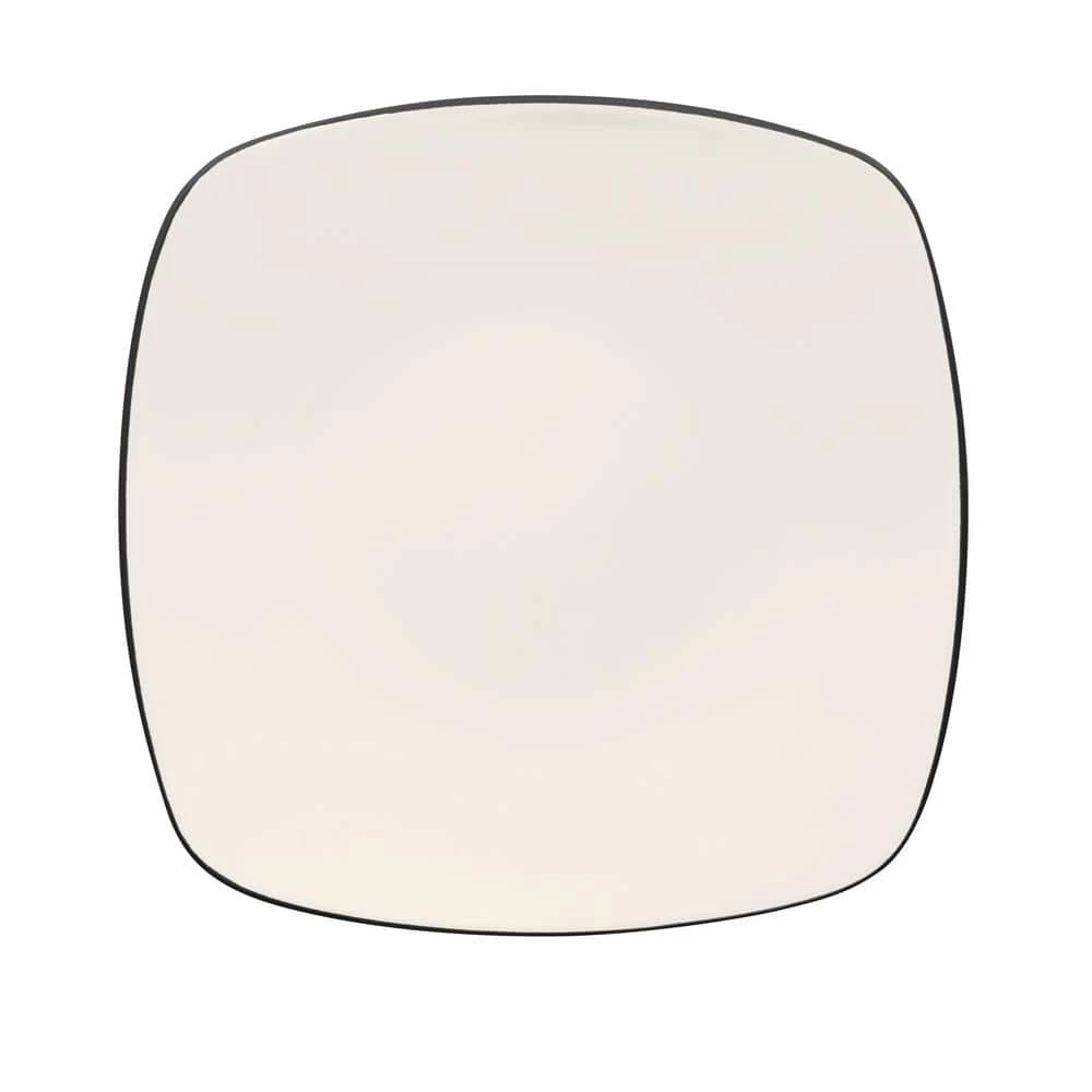 Colorwave Graphite Black Stoneware Square Salad Plate 8-1/4 in. by Noritake 1 Colorwave Graphite Black Stoneware Square Salad Plate 8-1/4 in. by Noritake