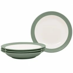 Colorwave 27 fl.oz Green Stoneware Pasta Bowl 10-1/2 in. (Set of 4) by Noritake