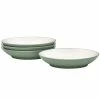 Colorwave 35 fl.oz Green Stoneware Coupe Pasta Bowl 9 in. (Set of 4) by Noritake
