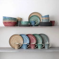 ColorKraft Essence 10.25" 90 fl.oz Jade (Green) Stoneware Vegetable Serving Bowl by Noritake -Cheap Noritake Store green white noritake serving bowls 5116 426 4f 1000