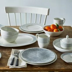 Grey/White Hammock Porcelain Dinner Bowl 9-3/4 in., 29 oz. by Noritake -Cheap Noritake Store grey noritake bowls 9353 706 4f 1000