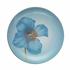 Colorwave Ice Light Blue Stoneware Blue Poppy Accent Plate 8-1/4 in. (Set of 4) by Noritake -Cheap Noritake Store ice noritake dinner plates 8099 451d 44 1000