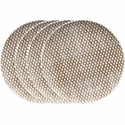 Khaki/White Hammock Porcelain Dots Coupe Salad Plate 9-1/2 in. (Set of 4) by Noritake