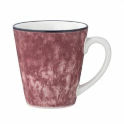 ColorKraft Essence Garnet (Red) Stoneware Set of 4 Mugs, 12 oz. by Noritake -Cheap Noritake Store noritake coffee cups mugs 5115 484d 44 1000