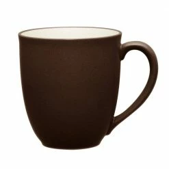 Colorwave Chocolate Brown Stoneware Mug 12 oz. (Set of 4) by Noritake -Cheap Noritake Store noritake coffee cups mugs 8046 484d 44 1000