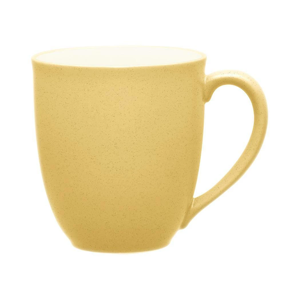 Colorwave Mustard Yellow Stoneware Mug 12 oz. (Set of 4) by Noritake 3 Colorwave Mustard Yellow Stoneware Mug 12 oz. (Set of 4) by Noritake - Image 3