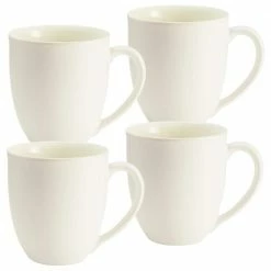 Colorwave White Stoneware Mug 12 oz. (Set of 4) by Noritake