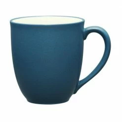 Colorwave Blue Stoneware Mug 12 oz. (Set of 4) by Noritake -Cheap Noritake Store noritake coffee cups mugs 8484 484d 1f 1000