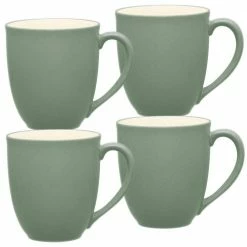 Colorwave Green Stoneware Mug 12 oz. (Set of 4) by Noritake