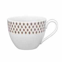Khaki/White Hammock Porcelain Cup 10 oz. (Set of 4) by Noritake -Cheap Noritake Store noritake coffee cups mugs 9354 402d 44 1000