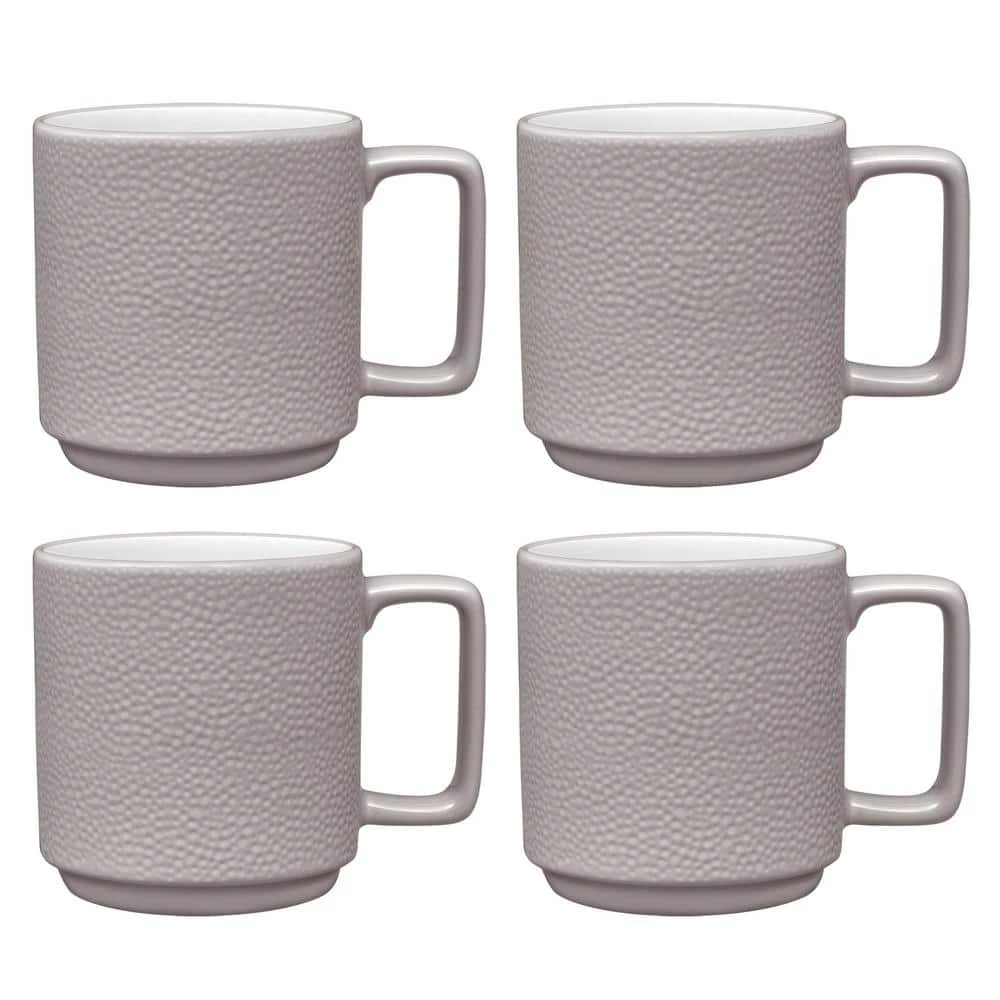 Colortex Stone Taupe Porcelain Mug 16 oz. (Set of 4) by Noritake 1 Colortex Stone Taupe Porcelain Mug 16 oz. (Set of 4) by Noritake