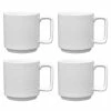 Colortex Stone White Porcelain Mug 16 oz. (Set of 4) by Noritake