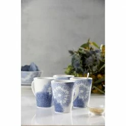 Aozora Blue/White Porcelain Mug 12 oz. by Noritake -Cheap Noritake Store noritake coffee cups mugs g012 484 4f 1000