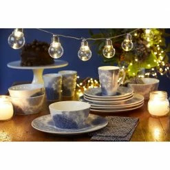 Aozora Blue/White Porcelain Mugs (Set of 4) 12 oz. by Noritake -Cheap Noritake Store noritake coffee cups mugs g012 hf04a 1f 1000