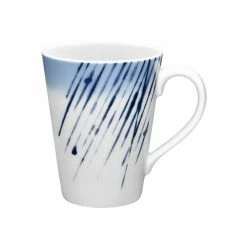 Hanabi Blue/White Porcelain Mug 12 oz. by Noritake