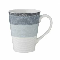 12 oz. Gray Colorscapes Layers Ash Porcelain Mugs (Set of 4) by Noritake -Cheap Noritake Store noritake coffee cups mugs g017 484d 4f 1000