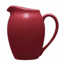 Colorwave Raspberry Red Stoneware Creamer 11 oz. by Noritake