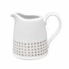 Khaki/White Hammock Porcelain Creamer 12-1/2 oz. by Noritake