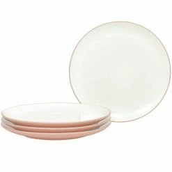 Colorwave 8-1/4 in. Pink Set of 4 Coupe Salad Plates by Noritake