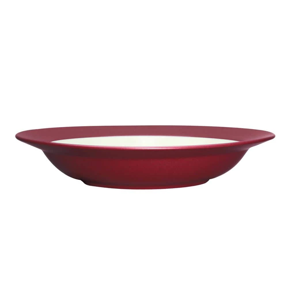 Colorwave Raspberry Red Stoneware Pasta/Rim Soup Bowl 8-1/2 in., 20 oz. by Noritake 1 Colorwave Raspberry Red Stoneware Pasta/Rim Soup Bowl 8-1/2 in., 20 oz. by Noritake