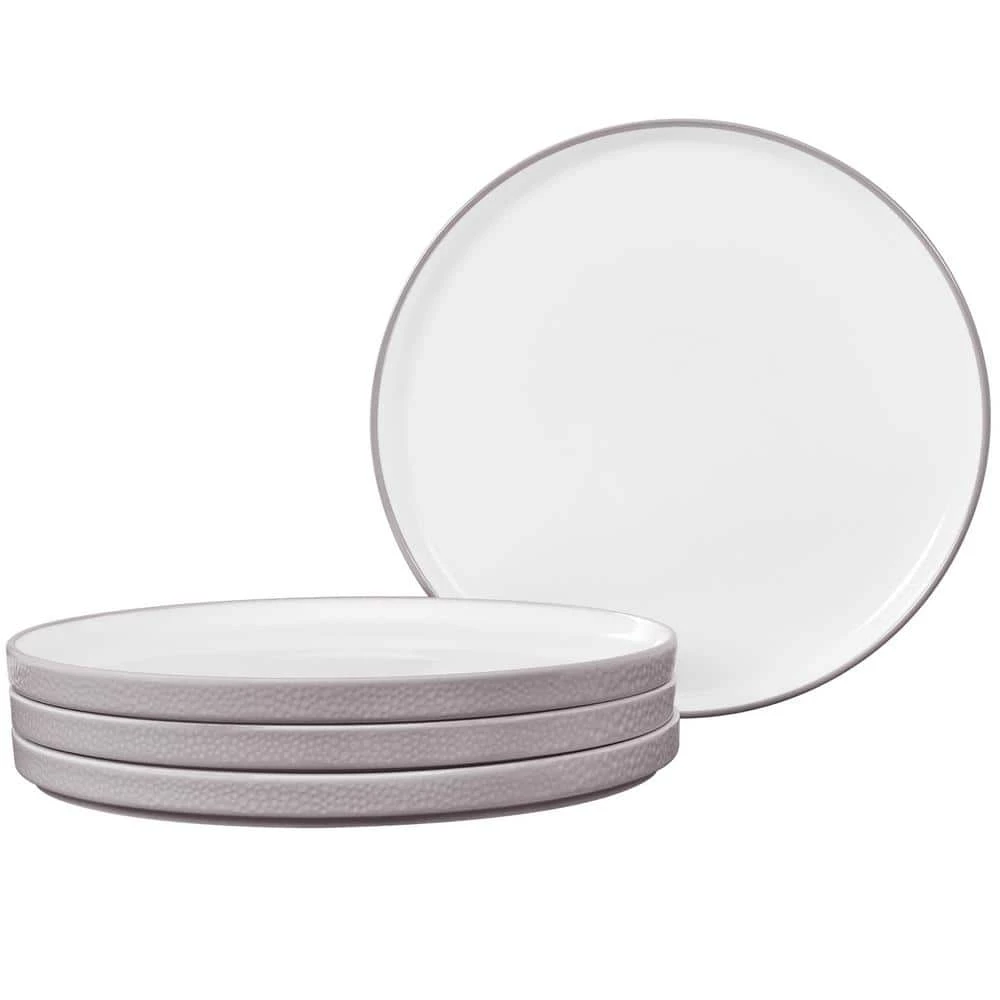 Colortex Stone Taupe Porcelain Dinner Plate 9-3/4 in. (Set of 4) by Noritake 1 Colortex Stone Taupe Porcelain Dinner Plate 9-3/4 in. (Set of 4) by Noritake