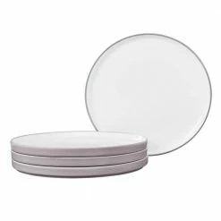 Colortex Stone Taupe Porcelain Salad Plate 7-1/2 in. (Set of 4) by Noritake