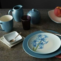 Colorwave Turquoise Stoneware Coupe Dinner Plate 10-1/2 in. (Set of 4) by Noritake -Cheap Noritake Store turquoise noritake dinner plates 8093 406d 4f 1000