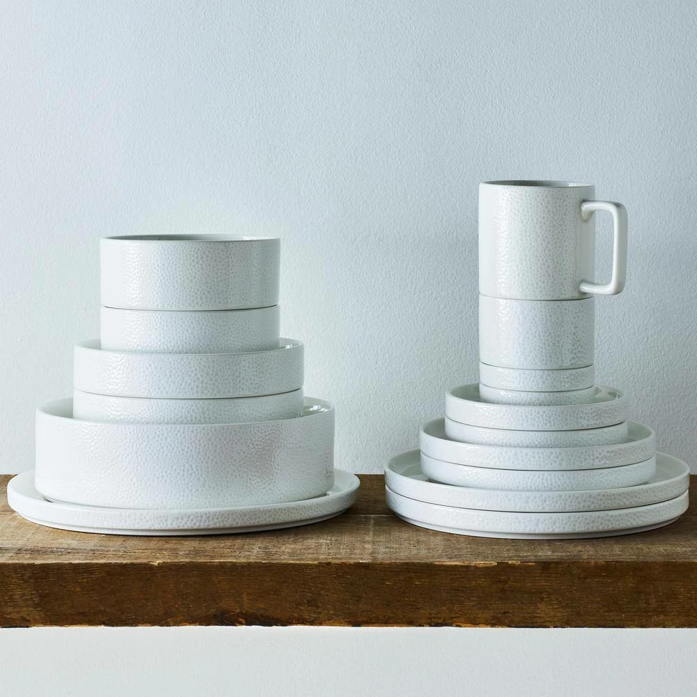 Colortex Stone White Porcelain Small Plate 6 in. by Noritake 6 Colortex Stone White Porcelain Small Plate 6 in. by Noritake - Image 6