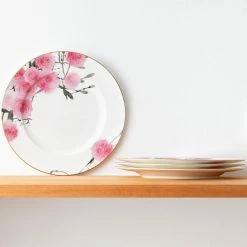 Yae Set of 4 Dinner Plates, 10-1/2 in. by Noritake -Cheap Noritake Store white pink gold noritake dinner plates 4968 406d 4f 1000