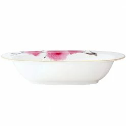 24 oz. White Yae Bone China Oval Vegetable Bowl by Noritake