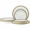 Brilliance White Bone China 12-Piece Set (Service for 4) by Noritake