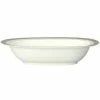 10-1/2 in. 24 oz. Brilliance White Bone China Oval Vegetable Bowl by Noritake