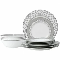 Eternal Palace 12-Piece Dinnerware (Set for 4) by Noritake