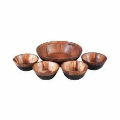 Kona Wood 5 Pc Salad Set by Noritake